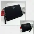 Prada Saffiano Leather Clutch - 4