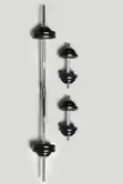 50KG Adjustable Dumbbell & Barbell Set - 2