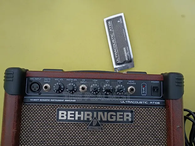Behringer Ultra Acoustic AT108 Guitar Combo Amplifier - 1