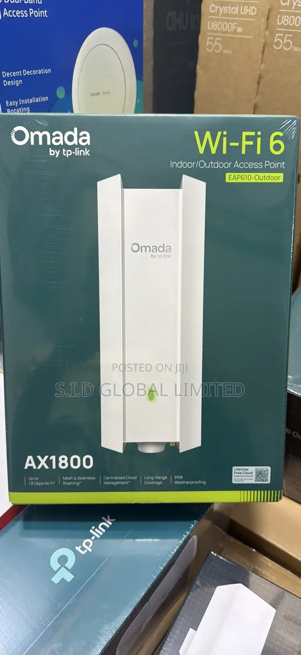 TP-Link EAP610 Wi-Fi 6 Access Point (Indoor/Outdoor) - 1
