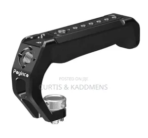 Camera Top Handle Grip with Cold Shoe Mount