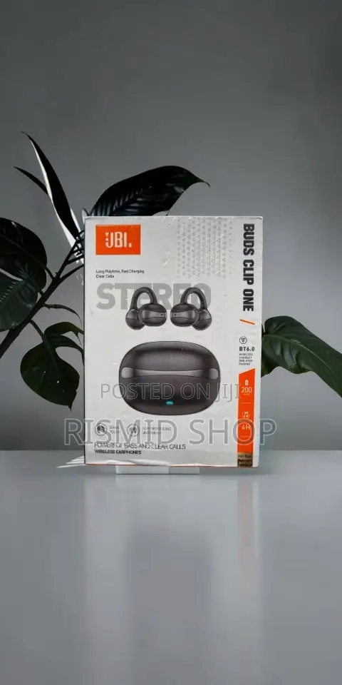 JBL Buds Clip One Open-Ear Wireless Earbuds - 1