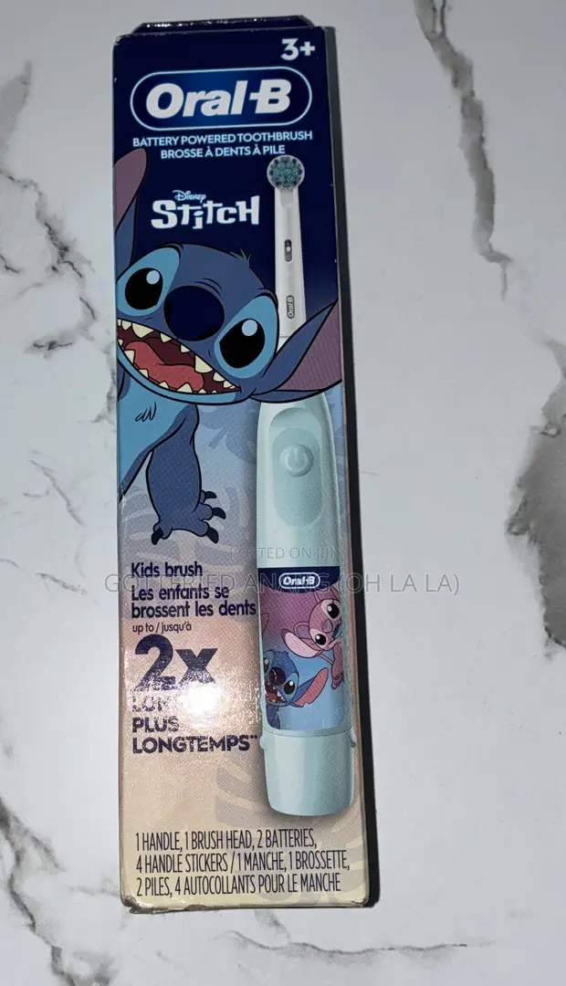 Oral-B Kids Electric Toothbrush - STITCH, Ages 3+ - 1