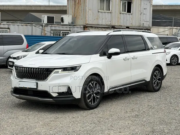 Kia Carnival 2023 White - 1