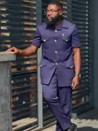 Custom Tailored 2-Piece Executive Political Wear - 4
