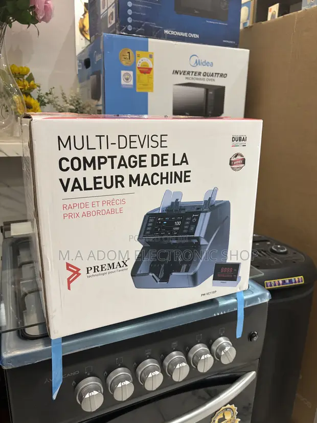 Brand New Multi-Currency Value Counting Machine, PM-VC110 - 1