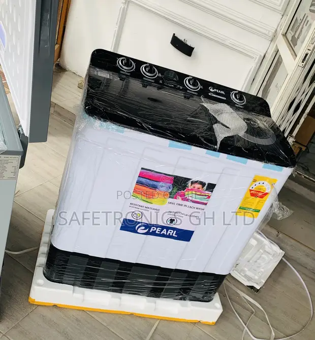 Neatly Boxed Pearl 12KG Twin Tub Washing Machine Semi Automatic - 1