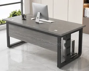 Modern Office Desk 120x60cm with CPU Holder