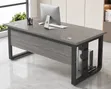 Modern Office Desk 120x60cm with CPU Holder - 1