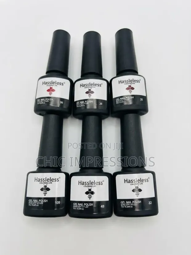 Hassleless 6-Piece Gel Nail Polish Set - 1
