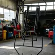 Adjustable 5-Bar Motorcycle Cargo Rack - Heavy Duty Steel - 1
