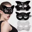 Beautiful Cat Lady Party Masks - 1
