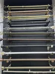 Adjustable Curtain Rod - Strong & Durable - 1