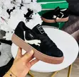Puma Suede Platform XL Sneakers - Black - 2