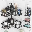 Bathroom Corner Shelves - Space-Saving Storage Rack - 1
