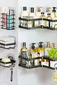 Bathroom Corner Shelves - Space-Saving Storage Rack - 2