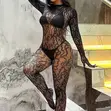 Women's Body Suit - Black - 3