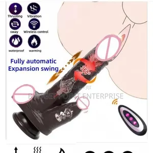 Realistic Soft Vibrator Dildo 9-Inch Rechargeable