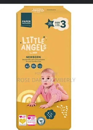 Little Angels Diapers Size 3 (56 pcs)