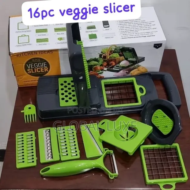 Multi-Function Vegetable Slicer & Chopper - 1