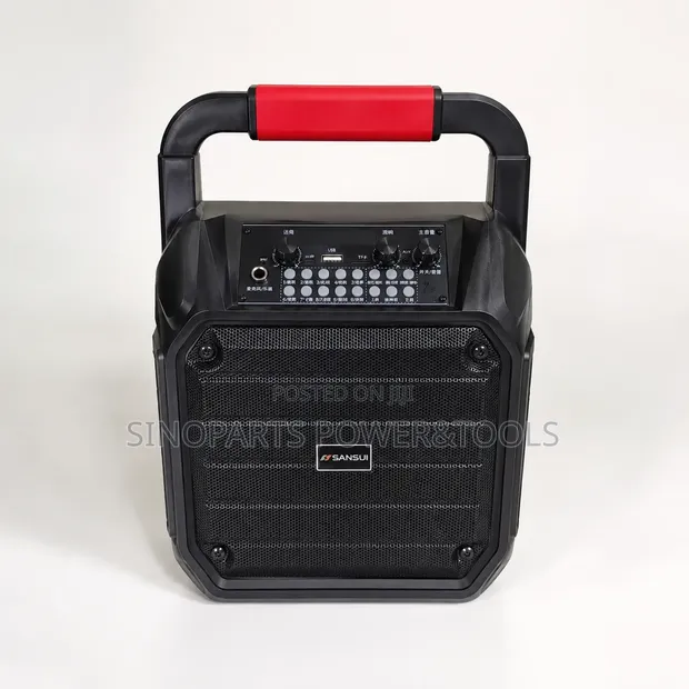 Sansui 6.5" Portable Bluetooth Karaoke Speaker - 1