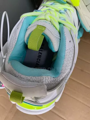 Balenciaga Track Sneakers White & Lemon Green (Size 40-44)