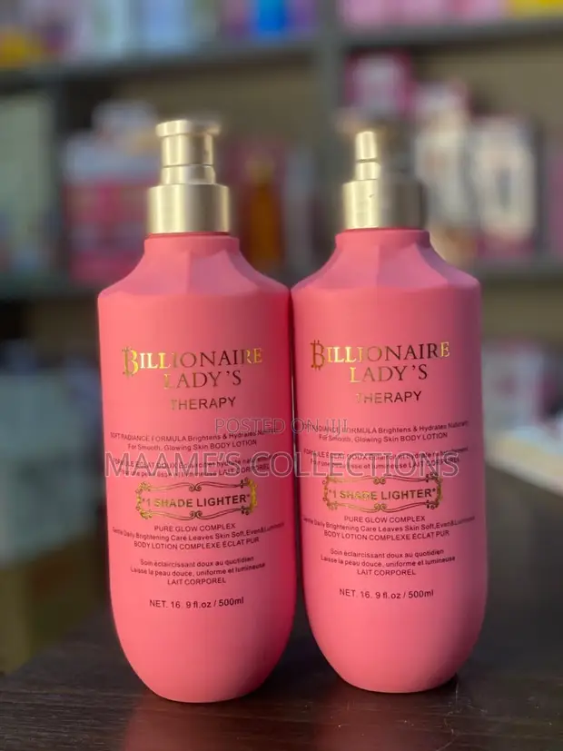 Billionaire Lady's Therapy 1 Shade Lighter Body Lotion - 1