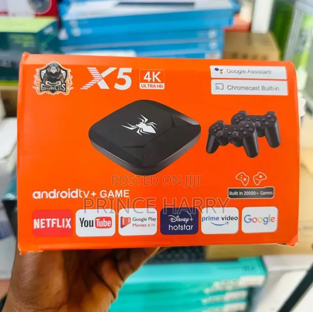 X5 Android TV Box + Games - 1