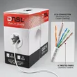 CAT6 Ethernet Cable, 305m, 4 Pairs - 2