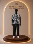 Men's Stylish 2-Piece Set - Top and Trousers - 3