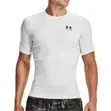 Under Armour Short Sleeve Compression Shirt - White - 1