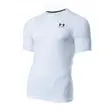 Under Armour Short Sleeve Compression Shirt - White - 2