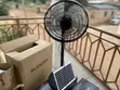 Rechargeable Fan with Solar Panel - 2