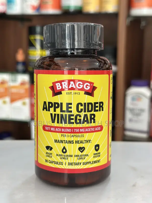 Bragg Apple Cider Vinegar Capsules with Vitamin D & Zinc - 1