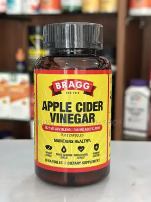 Bragg Apple Cider Vinegar Capsules with Vitamin D & Zinc
