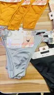 Elis City Lingerie Satin Tanga Panties - 4