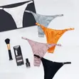 Elis City Lingerie Satin Tanga Panties - 5