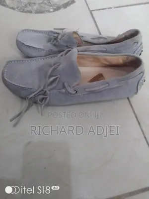 Men's Comfortable Shoes - Gray, Size 46