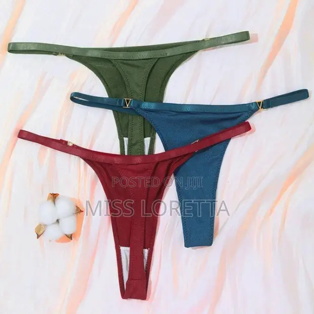 Elis City Lingerie Tanga Brazilian Panties - 1