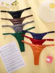 Elis City Lingerie Tanga Brazilian Panties - 4