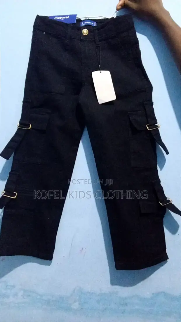 Children's Jeans with Side Pockets - 1