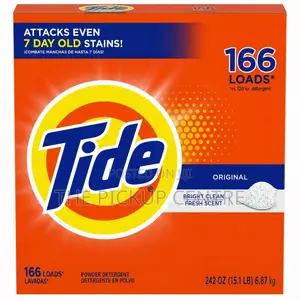 Tide Powder Original Laundry Detergent HE 5.2 Kg