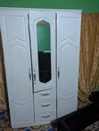 Wardrobe and Double Bed Frame - 2