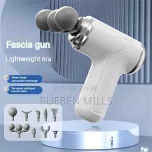 9-Tool Attachment Rechargeable Massage Gun