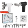 9-Tool Attachment Rechargeable Massage Gun - 2