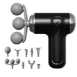 Triple-Head Deep-Tissue Massage Gun - 9 in 1 - 1