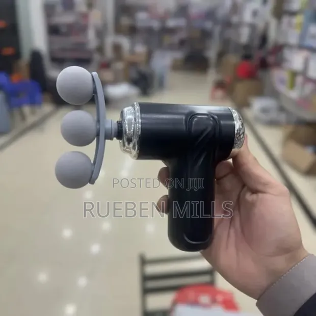 Three-Headed Percussion Massage Gun - 1