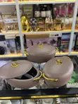 Forever Gold Luxury Food Warmer Set (3-Piece) - 1