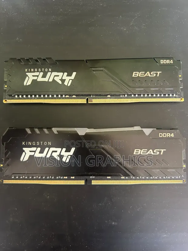 Kingston HyperX Fury DDR4 32GB (2x16GB) 3200MHz RAM - 1