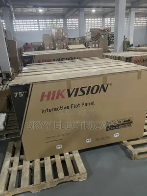 Hikvision 75" Interactive LED 4K UHD with Integrated Camera